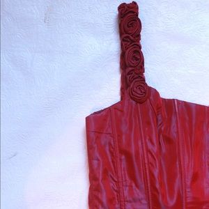 Jessica McClintock Gunne Sax Satin Dress